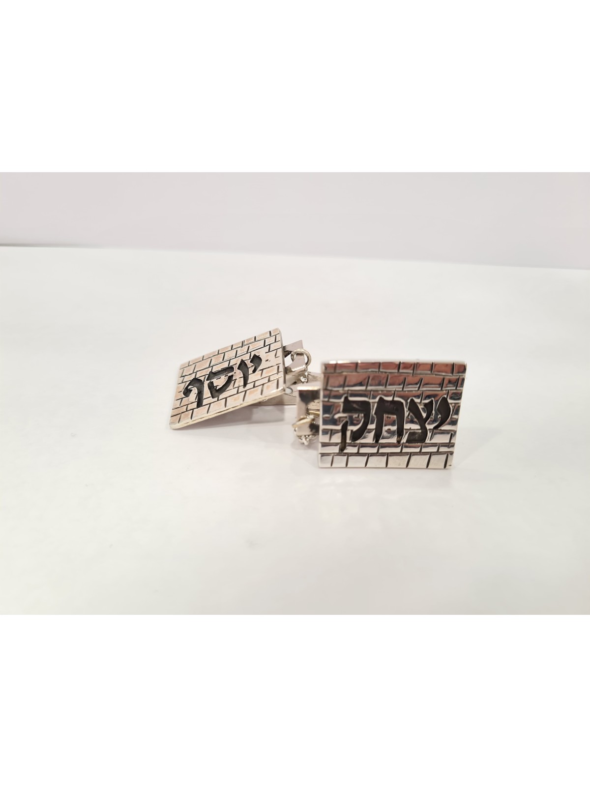 קליפס טלית בהתאמה אישית בטקסטורת הכותל, קליפס טלית, ישראלי